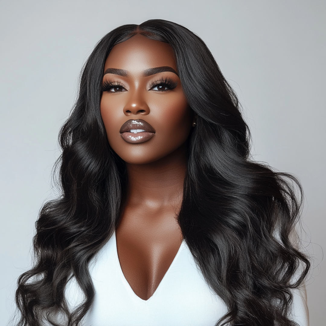 Custom Glueless Wigs – Pre-Plucked, 200% Density, Made to Order